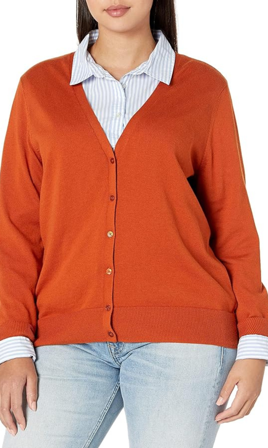 Lightweight Comfy Cardigan Sweater For Daily And Office Wear