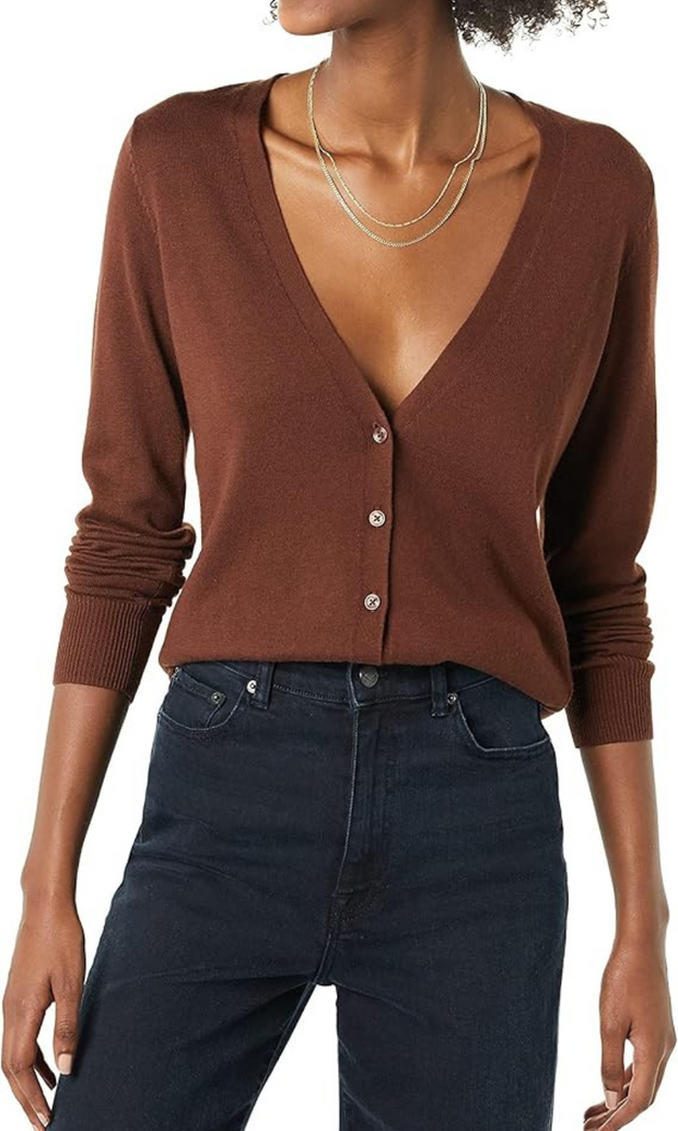Lightweight Comfy Cardigan Sweater For Daily And Office Wear