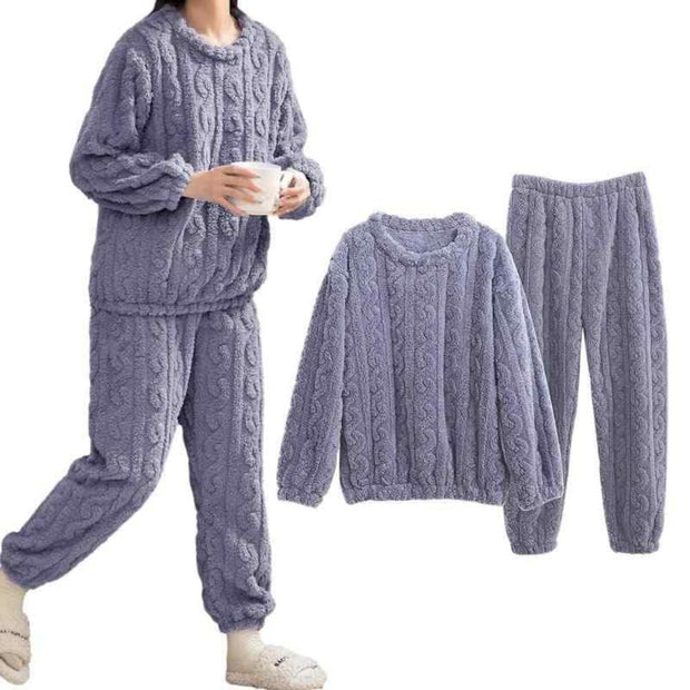 Cozy Knit Two Piece Loungewear Set