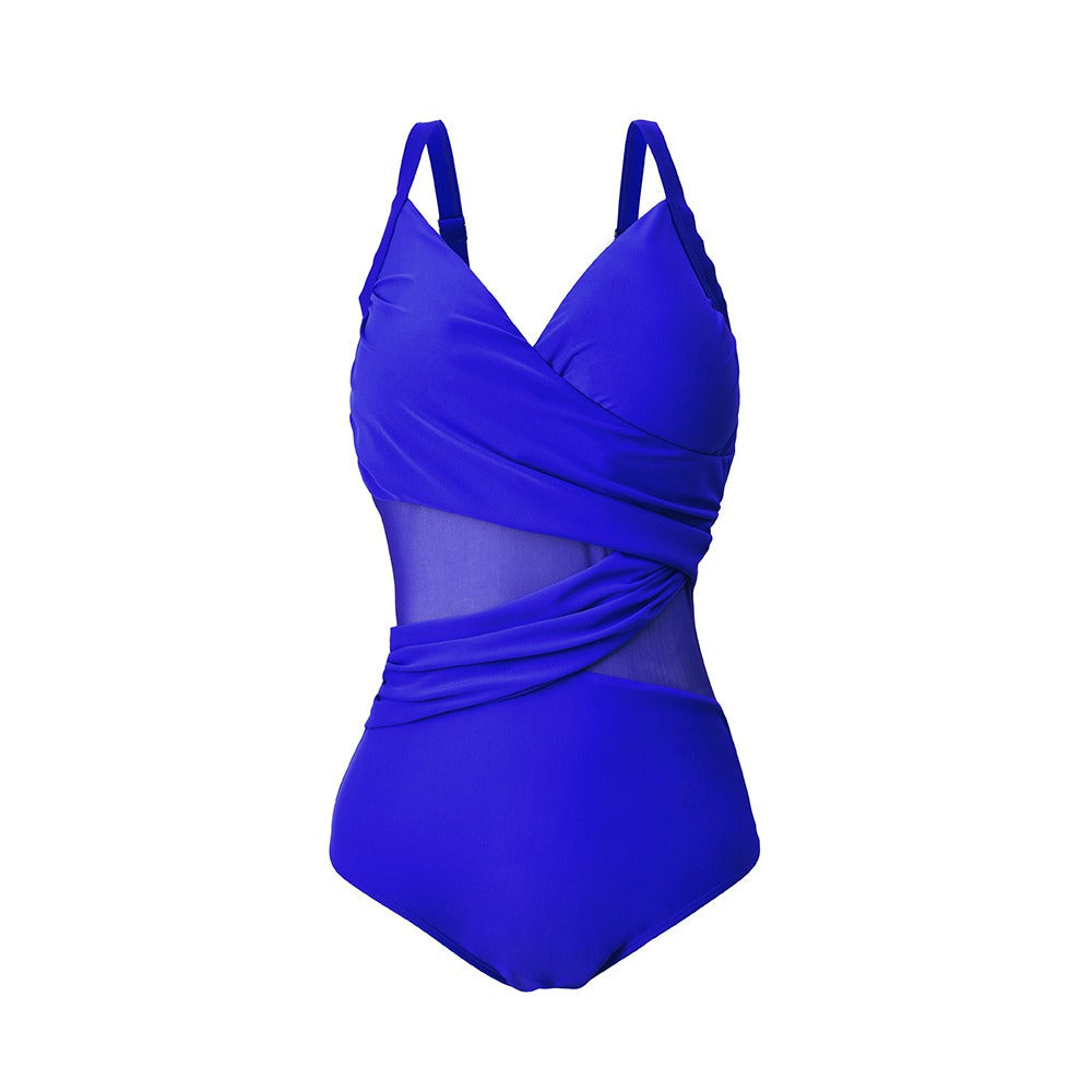 One Piece Mesh Swimsuit For Women