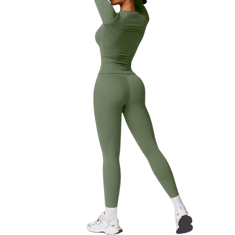 Long Sleeve Seamless Activewear Set