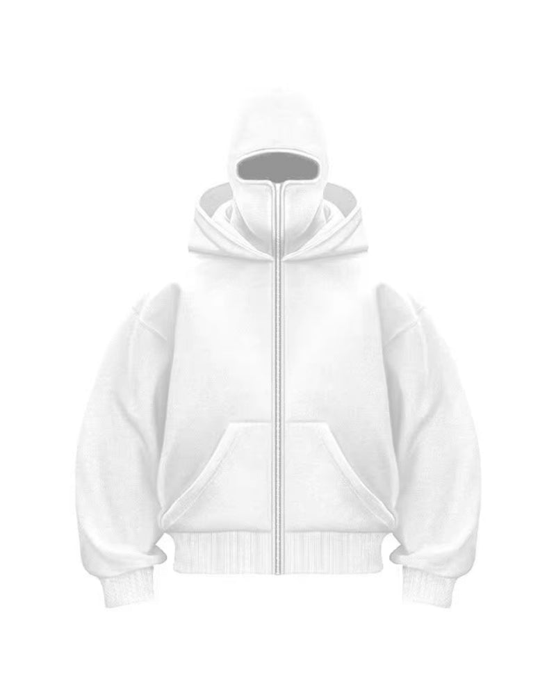 Full Covered Masked Hoodie For Winters