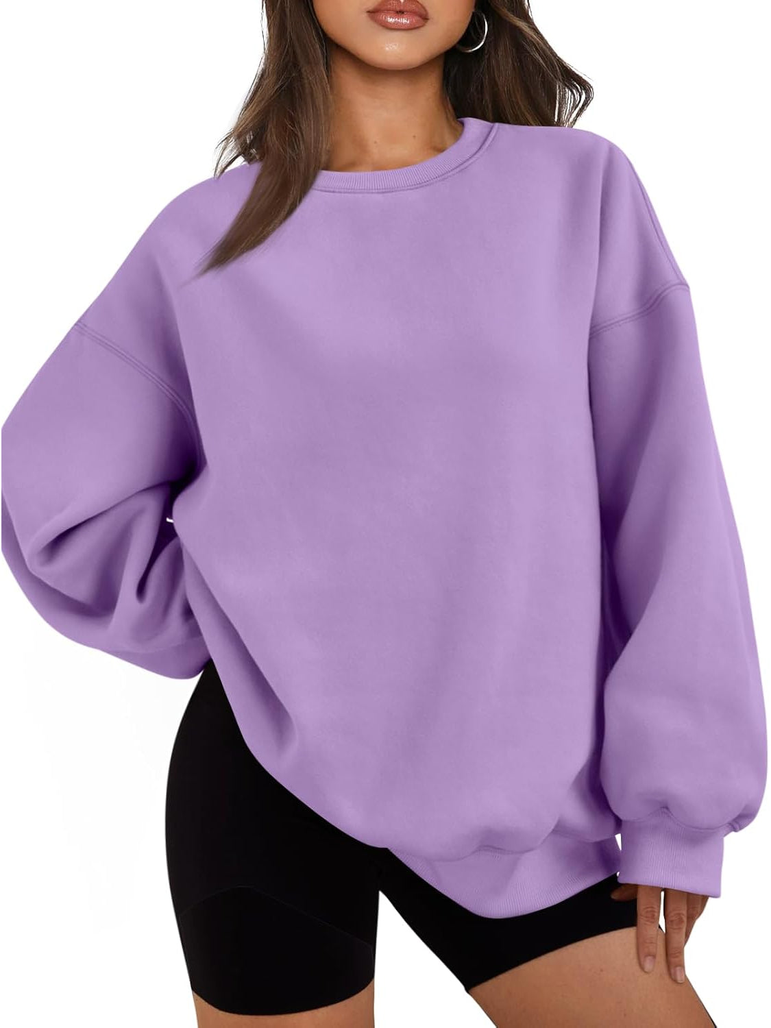 Cozy Long Sleeve Pullover Sweatshirt