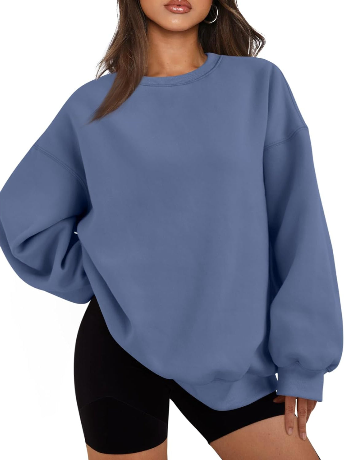 Cozy Long Sleeve Pullover Sweatshirt