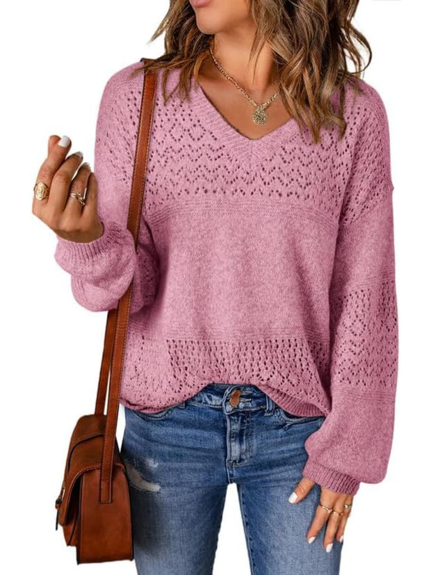 Classic Knit Pullover Sweater