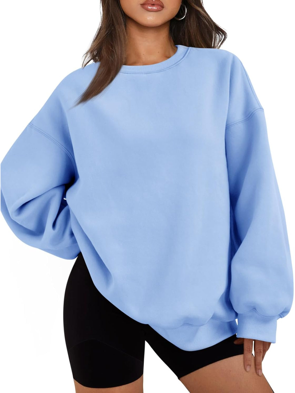 Long Sleeve Oversized Pullover Sweatshirt