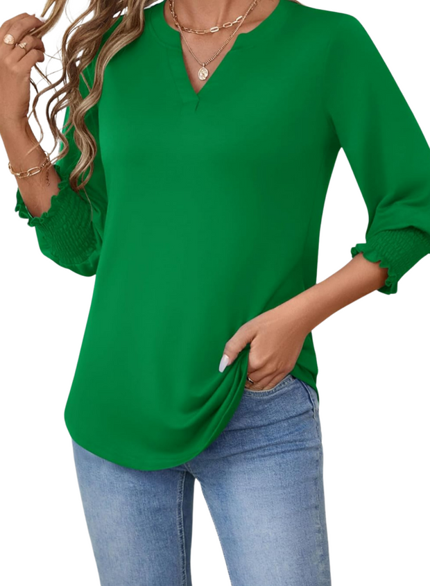 Summer Casual Blouse Top