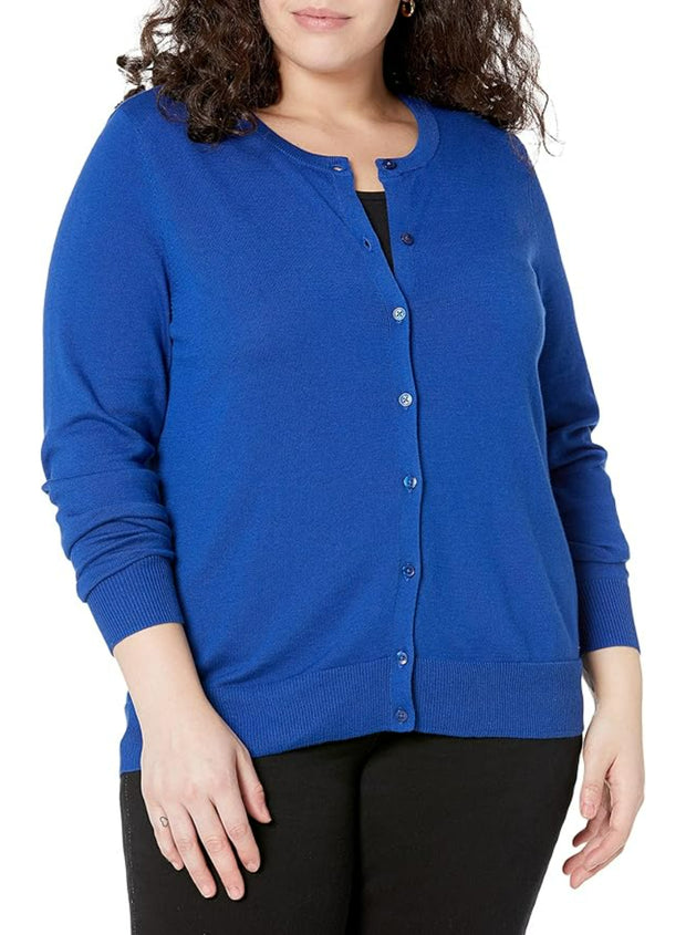 Lightweight Buttoned Front Cardigan