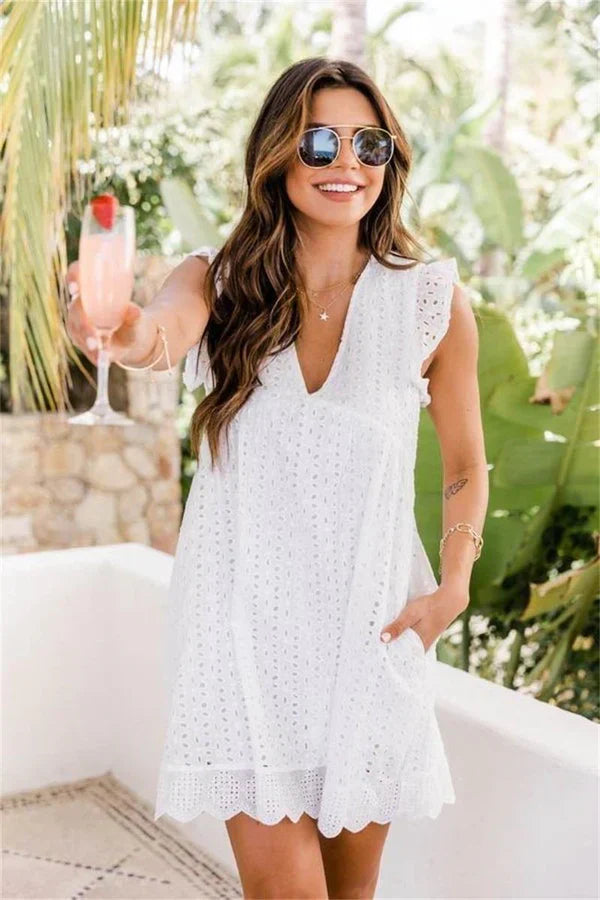 Elegant Summer Romper Dress