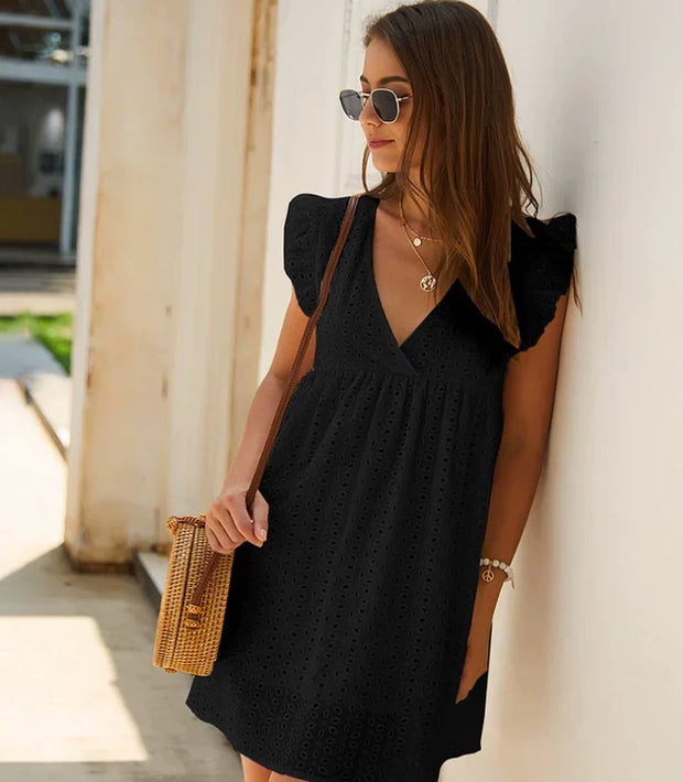 Elegant Summer Romper Dress