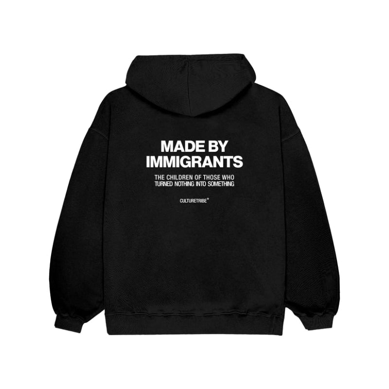 Made By Immigrants Printed Hoodie