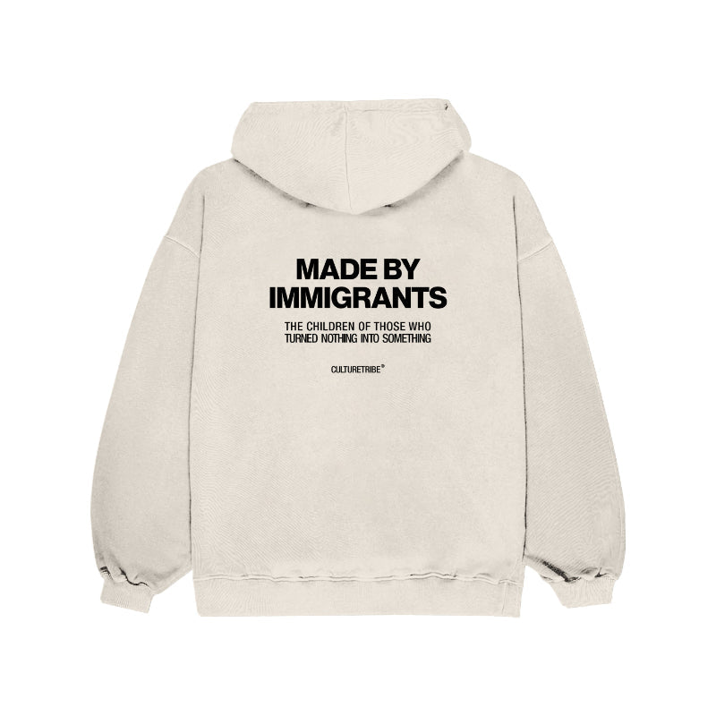 Made By Immigrants Printed Hoodie