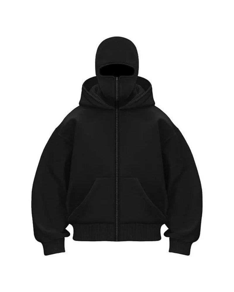 Full Covered Masked Hoodie For Winters