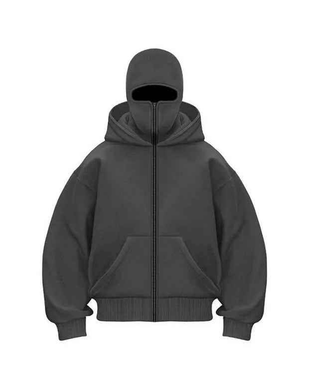 Full Covered Masked Hoodie For Winters