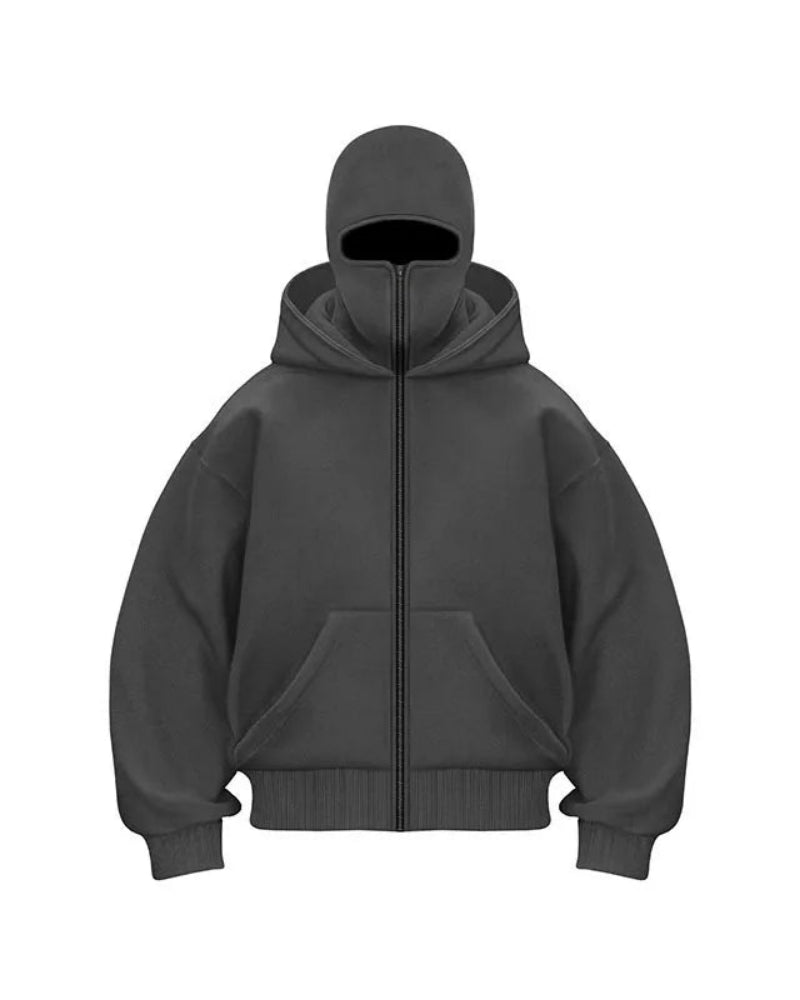 Full Covered Masked Hoodie For Winters