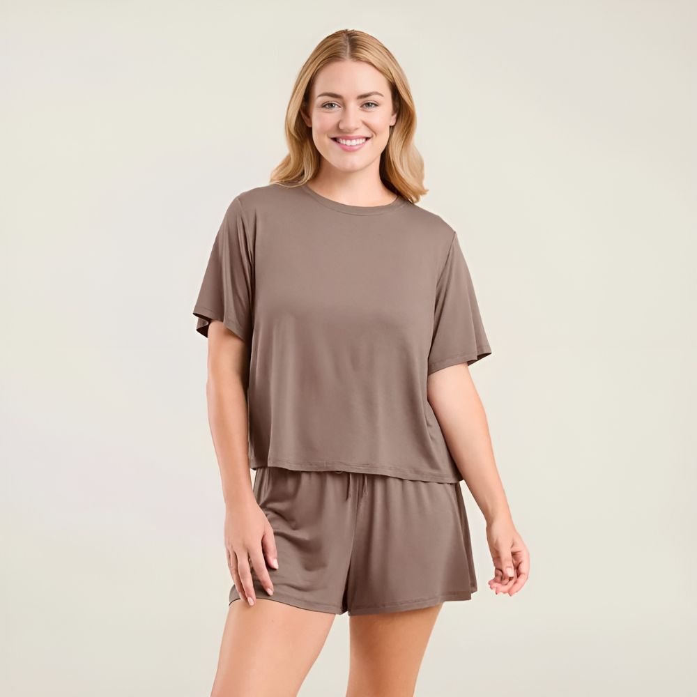 Serene Sleep Pajama Shorts Set