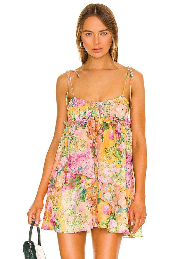 Flora Summer Mini Dress