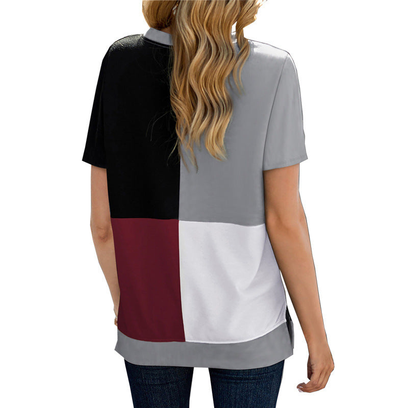 Round Neck Casual T-Shirt