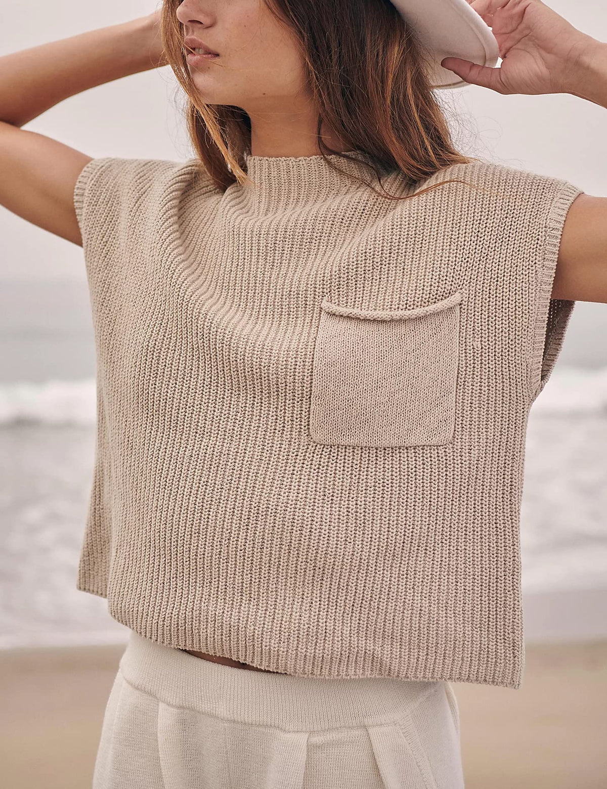 Women's Knitted Sweater Set